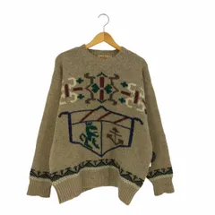 バラクータ BARACUTA ローゲージ 紋章ロゴセーター メンズ  Lのサムネイル