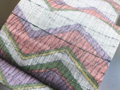 19-52 名古屋帯 九寸 美品 正絹 着物 名古屋仕立て 兎模様 - メルカリ 