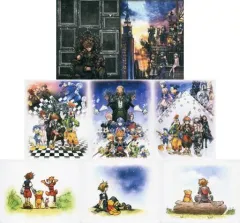 【中古】キャンバスボード・キャンバスアート 全8種セット ミニキャンバスボード 「一番くじ キングダムハーツ～Second Memory～」 E賞