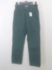 ◇ UNIQLO U ユニクロ ジーンズ デニム パンツ サイズ22 グリーン レディース P  【1302010023925】