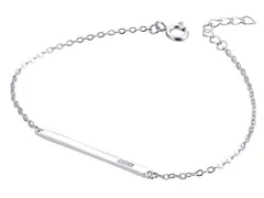 SILVER925 ブレスレット シルバー925 レディース レディースブレスレット シルバー シンプル 金属アレルギー対応