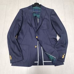 2WAY 金ボタン 現行】シップス ブレザー ブラックウォッチ - メルカリ