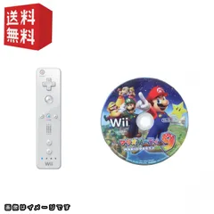 【中古】wii リモコン( シロ ) ＋ wiiソフト「 マリオパーティー9 」 セット