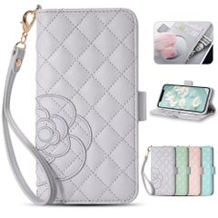 [In Stock] Cute iPhone SE2 (2020) Wallet Case, Cute iPhone SE3 Wallet Case, iPhone 6 (6s), SE3 (6s), and iPhone SE (2020) Wallet Case, Camellia Design.
