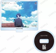 [중고] 아크릴 스탠드 아크릴 패널 B. 신에이 노젠 [86-에이티식스 - 무역 장면 사진 아크릴 스탠드]