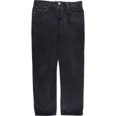 古着 リーバイス Levi's 501 ブラックデニム ストレートデニムパンツ メンズw35相当/eaa581239