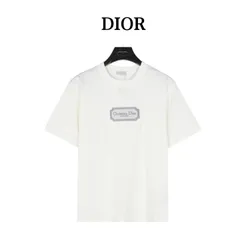 【今日特価】Dior / ディオール 25ss 刺繍シルバーロゴ T シャツ