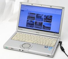 即決 激安 中古ノートパソコン 12インチ Windows10 Office Panasonic Let's note CF-SX1GDKYS  第2世代Core i5 4GB 無線Wi-Fi DVD 保証付き - メルカリ