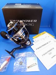 日本製　人気モデル　シマノ　21ツインパワーＳＷ　14000ＸＧ　スピニング　オフショアキャスティング　ヒラマサ　GT　マグロ　　(03)