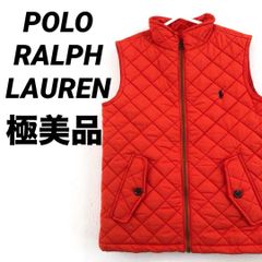 POLO RALPH LAUREN ダウン ベスト 赤 ビックポニー フード - メルカリ