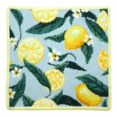 フェイラー ハンカチ ハンドタオル Lemon and Leavs レモン フルーツ 25cm