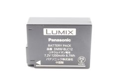 Panasonic パナソニック DMW-BLC12 純正 バッテリー #650