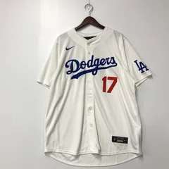 大谷翔平 ナイキドジャース オーセンティックユニフォーム　優勝バッチ付き　44 MLB 大谷翔平 ドジャース ユニフォーム エリート