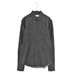 SAINT LAURENT PARIS (サンローランパリ) 323926 Y796B シャンブレーウエスタン長袖シャツのサムネイル