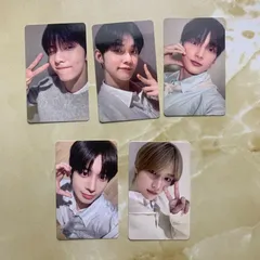 【匿名配送】TXT FC 新規入会 友達紹介 キャンペーン 特典 ソロフォトカード トレカ 5枚 コンプ セット