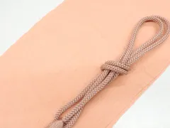 【京松】リサイクル着物 和装小物 帯揚げ帯締めセット 帯揚 帯締 ちりめん 丸組 kyo7w07-791