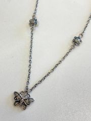 ANNA SUI アナスイ 紺 ネイビー インディゴ コバルトブルー ネックレス 