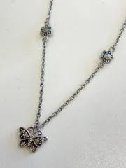B-716　ANNA SUI　アナスイ　925刻印　蝶々　ネックレス　レディース　アクセサリー