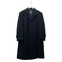 【美品】　英國屋 　絹 100％　メンズ　　ロングコート 美品】英國屋 絹 100％メンズロングコート