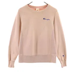 チャンピオン 長袖 リバースウィーブ スウェット トレーナー S ダスティピンク Champion 裏起毛 メンズ