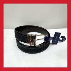 未使用【TOMMY HILFIGER】ベルト リバーシブル ブラック ブラウン メンズ