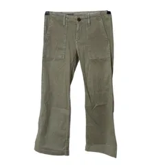 TR14 theory×AG コラボ THE MARINE WIDE LEG セオリー ワークパンツ ライトベージュ サイズ25のサムネイル