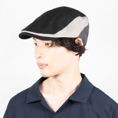パッチワークハンチング　ハンチング帽　ユニセック　男女兼用　ゴルフ