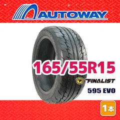 【AUTOWAY】 新品 165/55R15 サマータイヤ FINALIST 595 EVO 15インチ １本売り 夏タイヤ オートウェイのサムネイル