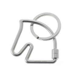 エルメス / HERMES　キーホルダー シュヴァル / キーリング　H077216FJ00　メタル 【中古】 商品番号 S-158075