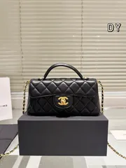 【今日特価】Chanel 25P Chain Bag シャネル 25P チェーンバッグ ランジー 22×12cm フルギフトボックス
