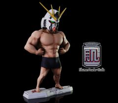 ガンダム フィギュア マッチョ サーフィンポーズ 海外限定品 ガレージキット 黒パンツ