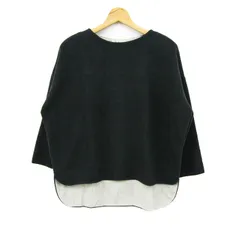 ピュアルセシン カットソー シャツ トップス 長袖 プルオーバー レディース ﾌﾘｰサイズ ダークグリーン Pual ce cin 【中古】