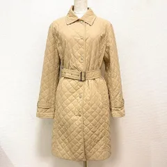 #wnc バーバリー BURBERRY コート 11 ベージュ系 キルティング ベルト付き レディース [856147]