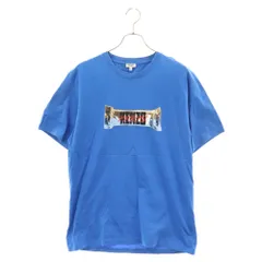 KENZO (ケンゾー) プリントロゴ 半袖Tシャツ カットソー ブルーのサムネイル