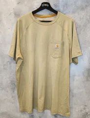 Carhartt ベージュT 胸ポケット付 SP037