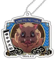 【中古】キーホルダー・マスコット(キャラクター) 嘴平伊之助G 「鬼滅の刃 デコフレアクリルキーホルダー Vol.3 伊之助BOX」