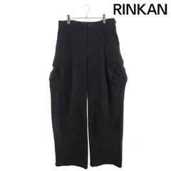 【極美品】バレンシアガ 2way フレアワイドカーゴパンツ ブラック S 極美品】バレンシアガ 2way フレアワイドカーゴパンツ ブラック