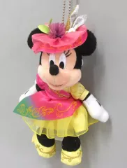 【中古】ぬいぐるみ ミニーマウス(ファッショナブル・イースター) ぬいぐるみバッジ 「ディズニー・イースター2017」 東京ディズニーシー限定
