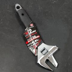 未使用品 藤原産業 SK11 エスケー11 2way パイプモンキレンチ 最大口開38mm SWM-38PW モンキーレンチ