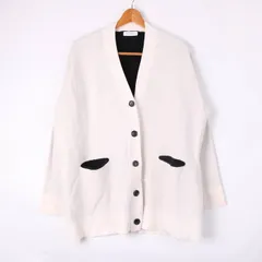 ページボーイ カーディガン ニット 長袖 Vネック シンプル 無地 トップス ベージュ M相当 レディース Fサイズ ベージュ PAGEBOY 【中古】