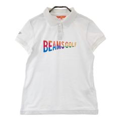 BEAMS GOLF ポロシャツ ホワイト Mサイズ 日本製 - メルカリ