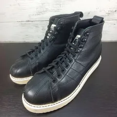 ADIDAS SUPERSTAR BOOT アディダス スーパースターブーツ ブラック 黒 22.0cm AQ1213 L02314