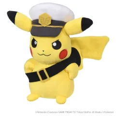 【中古】ぬいぐるみ キャプテンピカチュウ ゴーグルver. ポケモンぬいぐるみ 「ポケットモンスター」
