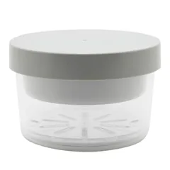 【人気商品】三好製作所 GEL-COOL ヌードルランチ 保冷剤一体型 ラウンド オイスターグレー 0101-0234