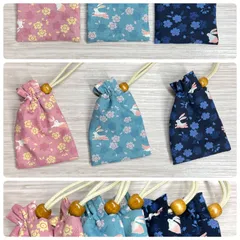 お守り袋（S-59）Lサイズ　首かけタイプふんわり裏地付き お守り袋 ミニサイズ 首かけタイプ♡ふんわり裏地付き78の通販 by