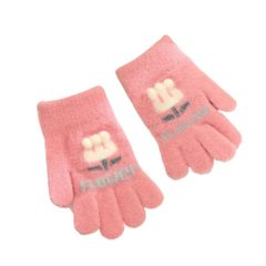新品 [VIISEN] キッズ 手袋 子供用 児童 グローブ 人気 5本指 2?5歳 女の子 幼児 可愛い 保温 防寒 防寒 冬のお出かけ用手袋 プレゼント 通園 通学 自転車
