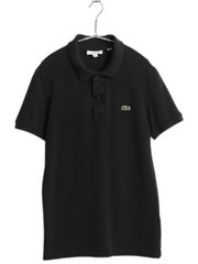 LACOSTE ブラック ポロシャツ l1212 サイズ4 - メルカリ