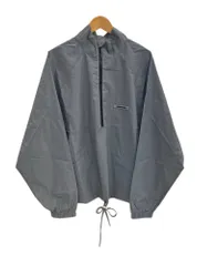 essentials ナイロン　ジャケット　ハーフジップ　 Iridescent upper-gate_fog-trackjk_2