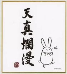 a*n様 宮崎駿 直筆サイン色紙 イラスト 期間限定出品 - メルカリ