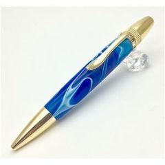 工房楔 ルーチェコルタ アクリル 青×透明 趣味文オリジナル - メルカリ